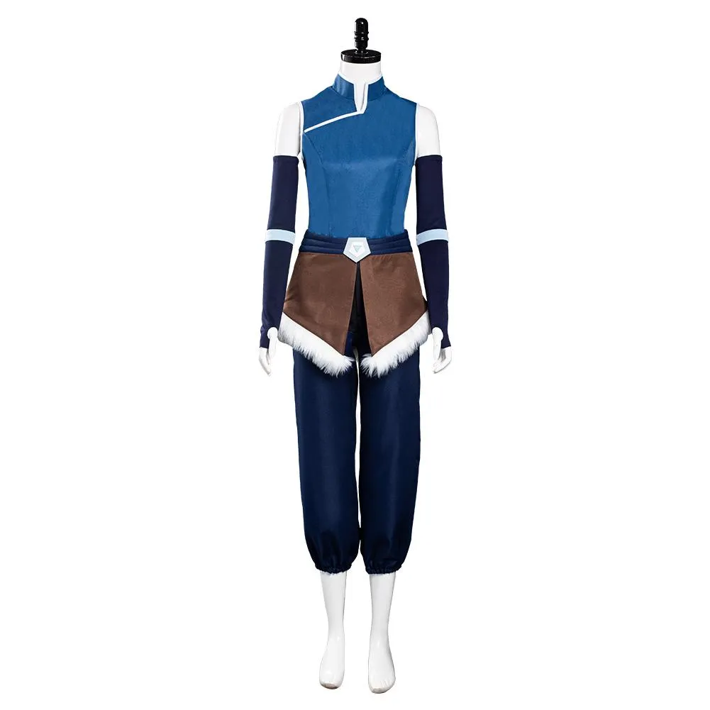 The Legend of Korra Season 4 Korra Top Pants Outfits Halloween Carnival Suit Cosplay Costume