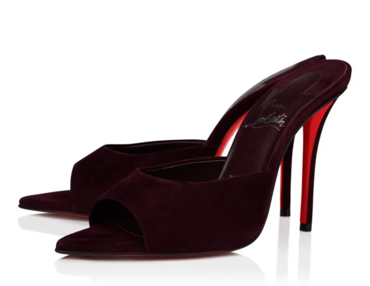 Miss Z louboutin mules