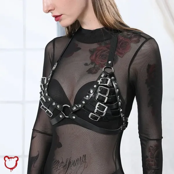 Thunder Garter Belt Leather