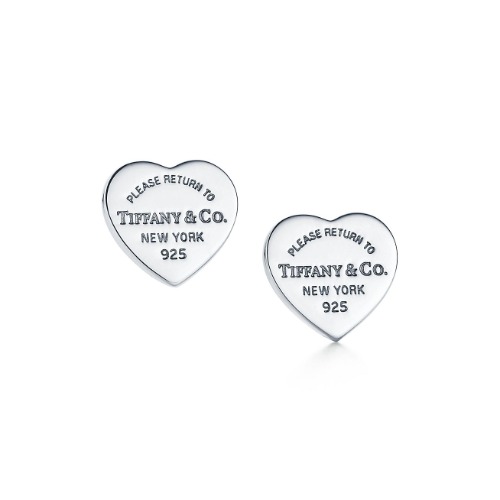 Return to Tiffany® Heart Tag Stud Earrings