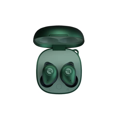Raycon Fitness Bluetooth True Wireless Earbuds with Built in Mic 56 Hours of Battery, IPX7 Waterproof, Active Noise Cancellation, Awareness Mode, and Bluetooth 5.3 (Green) - Green