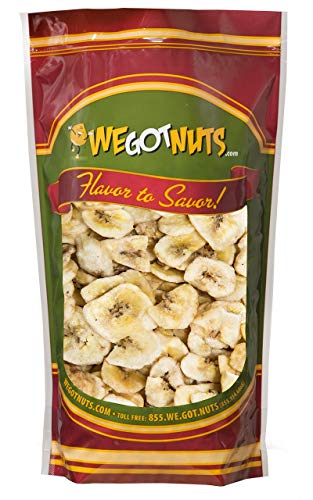 We Got Nuts Sweetened Banana Chips (4 Pounds) Sealed For Freshness - We Got Nuts