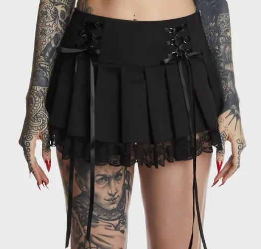 Song Of Sadness Pleated Skirt | Large