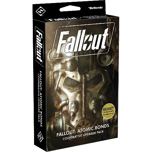 Fantasy Flight Games, Fallout: Atomic Bonds Cooperative Upgrade Pack, Board Game, 1 to 4 Players, Ages 14+, 120 to 180 Minutes Playing Time