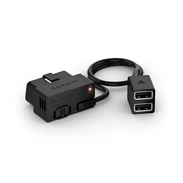 Garmin Constant Power Cable, Compatible with Garmin Dash Cam, Fits Vehicle's OBD-II Port for Power Even When Parked and Turned Off - Cable