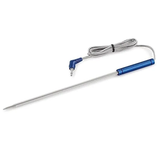 ThermoPro Stainless Steel Probe Replacement Stainless Meat Probe for TP25, TP27 (Blue) - Blue