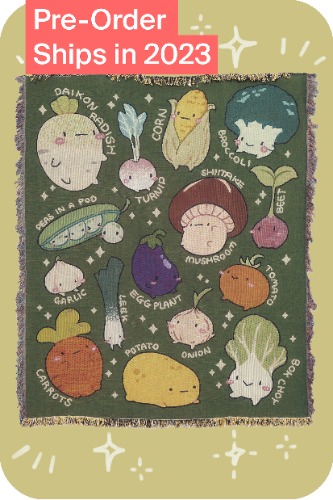 Veggie Pals Tapestry Blanket PRE-ORDER | Default Title