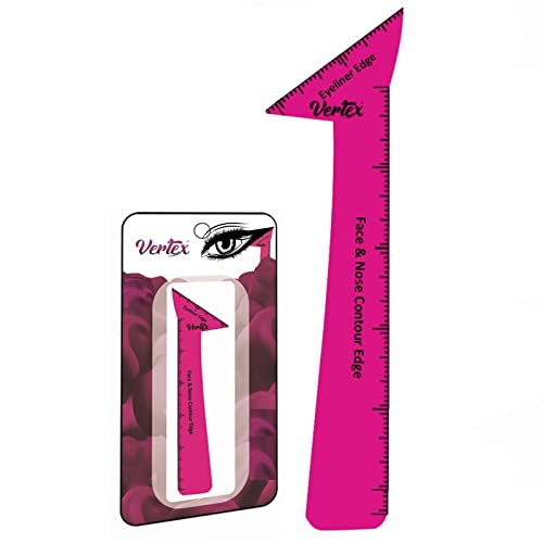 Eyeliner Stencils For Pencil Stamp Liquid Liner Gel Pen Beginners Eye Brush All Waterproof Makeup Wing Tips Eyeshadow Brushes Eyebrow Kit Stencil Sharpener Black Fine Point Angled Small Winged Tip Pot