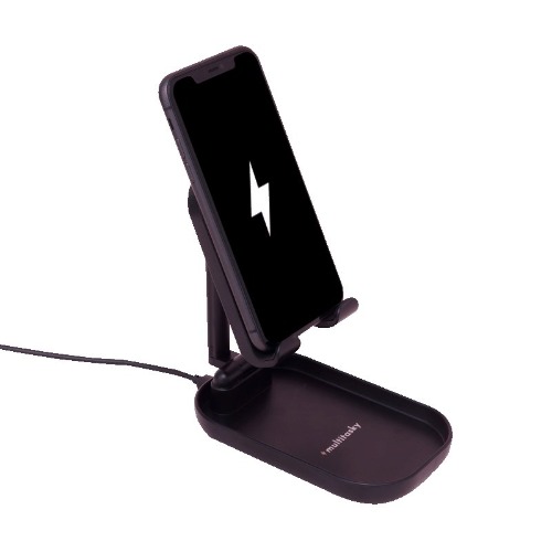 SETUP // Foldable Cell Phone Charger Stand & Holder - Ink Black