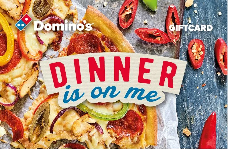 FOOD // Domino's Pizza Giftcard