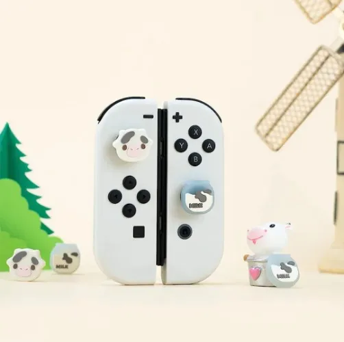 Dairy Cow Joycon Thumb Grips