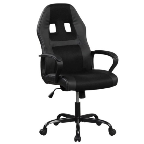 Reclining Racing Office Chair - Black