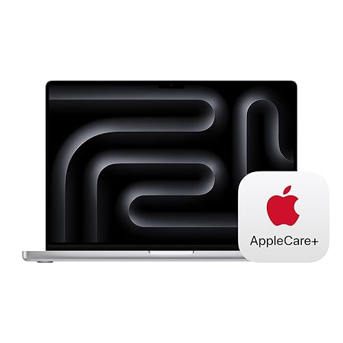Apple 2024 MacBook Pro Laptop with M4 Pro, 14‑core CPU, 20‑core GPU: Built for Apple Intelligence, 16.2-inch Display, 48GB Unified Memory, 512GB SSD Storage; Silver with AppleCare+ (3 Years) - Apple M4 Pro chip - 48GB Unified Memory, 512GB SSD Storage - Silver - with AppleCare+ (3 Years)