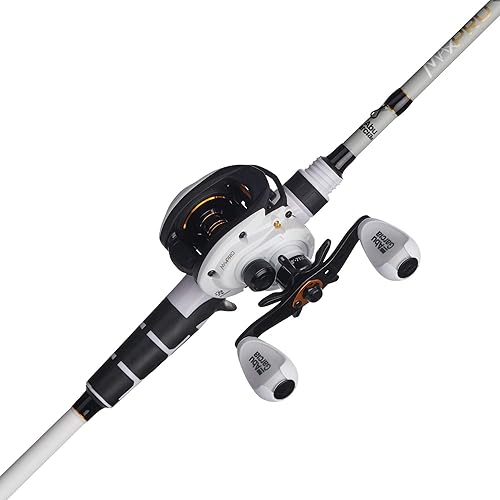 Abu Garcia Pro Max & Max Pro Low Profile Baitcast Reel and Fishing Rod Combo - Max Pro (New Model) - 7' - Medium Heavy - 1pc