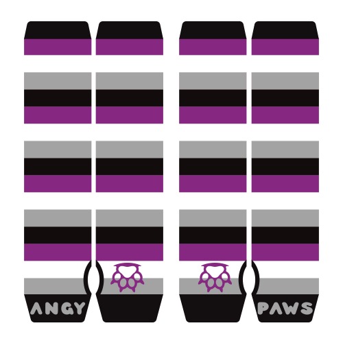 Ace Pride Arm Warmers
