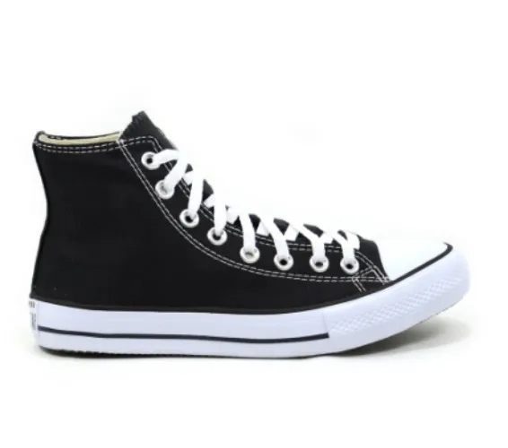 Tênis CONVERSE All Star Cano Alto - Botinha All Star - Bota All Star - Preto - Vermelho - Branco