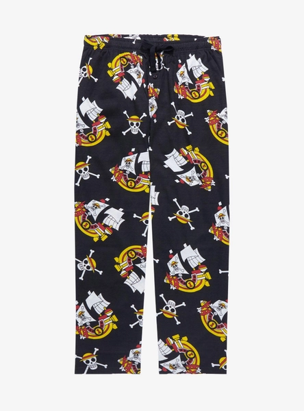 One Piece Thousand Sunny Allover Print Sleep Pants - BoxLunch Exclusive