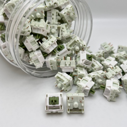 Invokeys Matcha Latte Switches | 90 / V2 Lubed