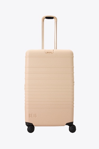 The Medium Check-In Roller in Beige | Default Title