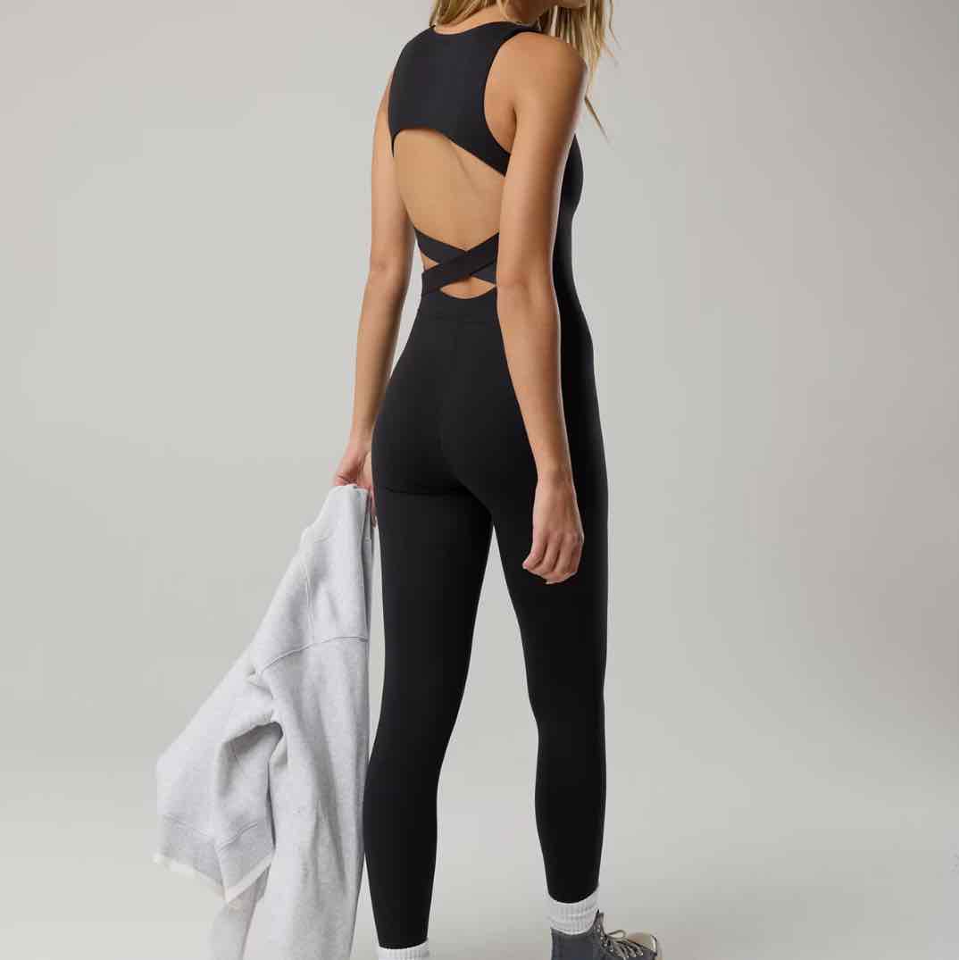 OFFLINE By Aerie The Hugger Cross Back Legging Jumpsuit