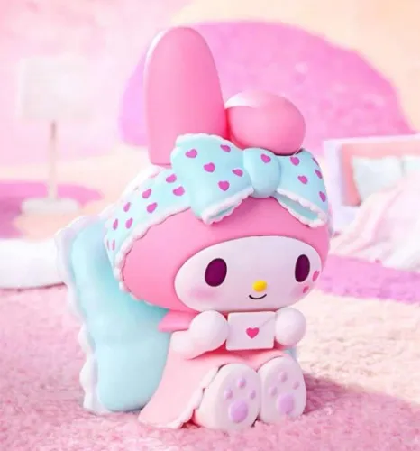 MINISO Sanrio Melody Sweetheart Pajamas Blind Box Action Figure 