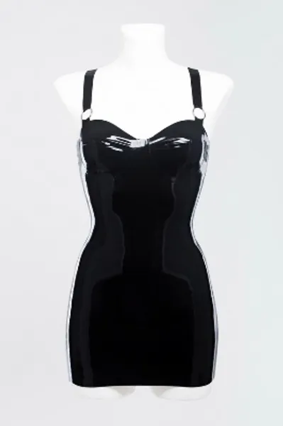 Latex Dress Decorated With Metal Rings - Etsy Canada