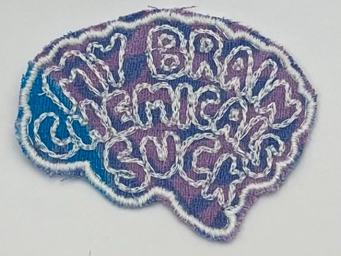 My Brain Chemicals Suck Patch