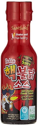 Samyang Sauce - Extremely Spicy - Buldak Hot Chicken Flavor Sauce - Halal