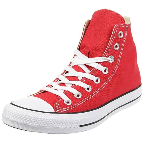 Converse All Star Hi, Zapatillas Unisex Adulto - 43 EU - Rojo