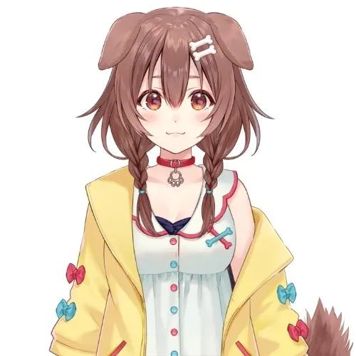 Virtual YouTuber Inugami Korone Cosplay Costume