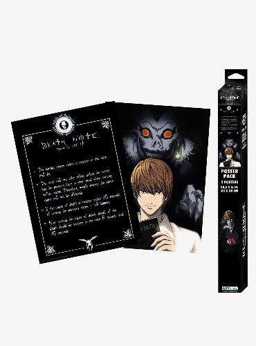 Death Note Boxed Poster Set