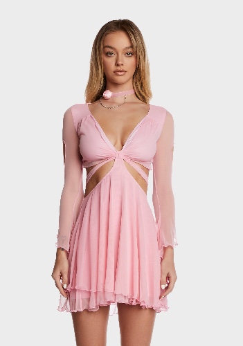 Sydney Mini Dress - Light Pink | Medium