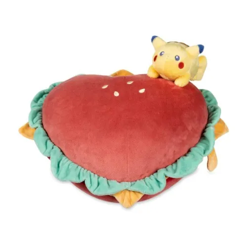 Pikachu Sweetheart Diner Plush Cushion - 6 ¼ In.