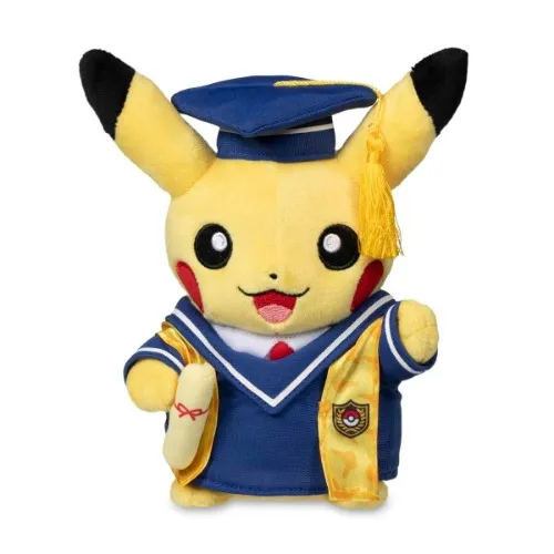 Graduate Pikachu Poké Plush - 8 In.