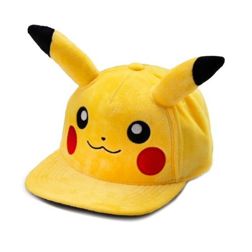 Pokemon - Pikachu Shaped Flat Cap - Clothing - EB Games Australia
