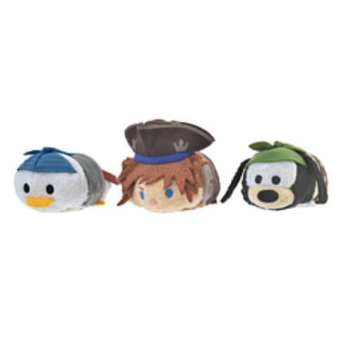 Kingdom Hearts 20th Anniversary Disney Store Tsum Tsum Plush Set The Caribbean