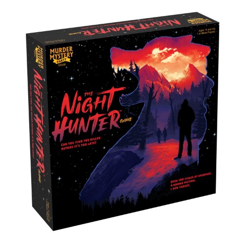 University Games Murder Mystery Party Case Files The Night Hunter Board Game