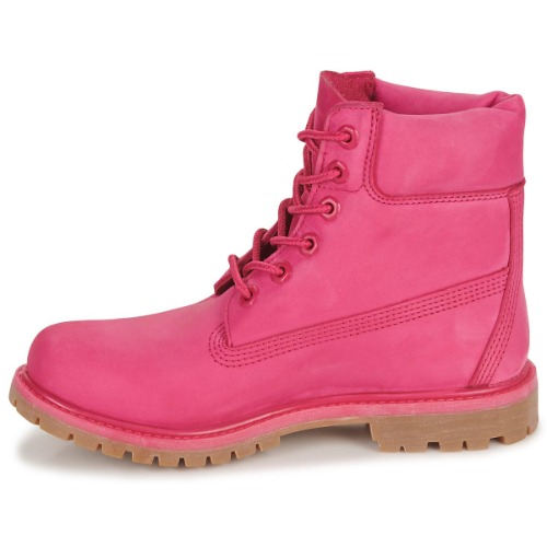 Timberland Women's 50th Anniversary Edition 6-inch Waterproof Fashion Boot - 7 US - Dark Pink Nubuck