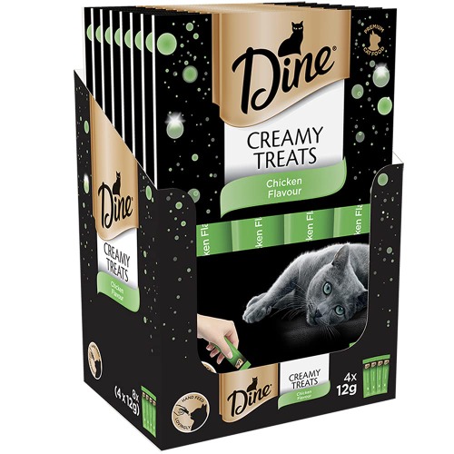 DINE Creamy Treats Cat Treats, Chicken Flavour