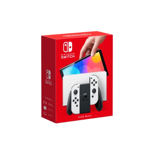 Nintendo Switch Console OLED Model - White - White