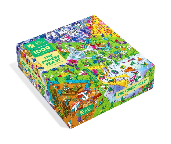 Jigsaw Puzzle: The Forest Feast by Magic Puzzle Company • 1000 Pieces