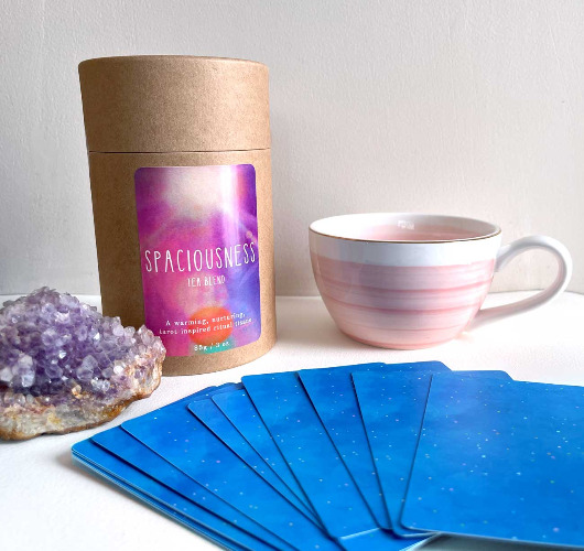 Tea Time Bundle -- Tarot Deck w/ tea