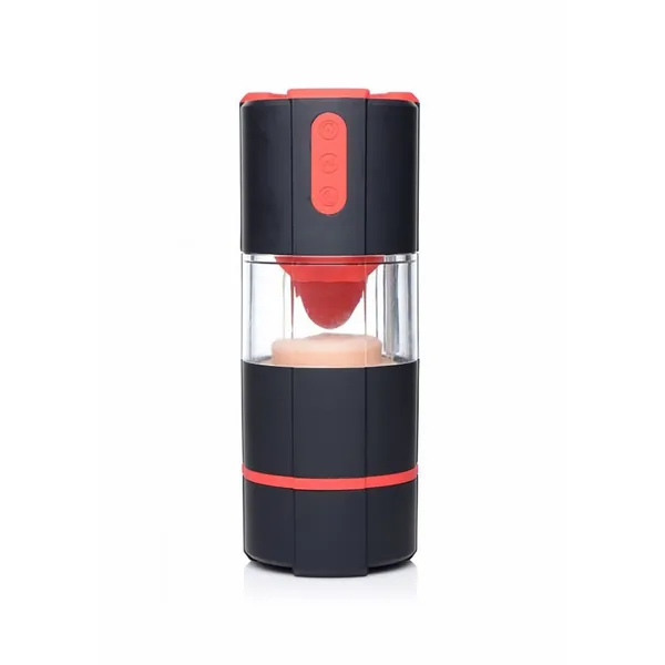 Αυνανιστήρι με Δονούμενη Γλώσσα Flicking Tongue Vibrating Masturbator