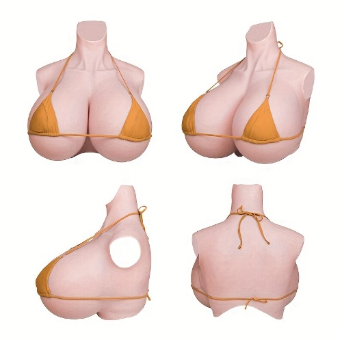1pc S/Z Cup Realistic Silicone Huge Fake Breast Clothes For Transgender Fake Big Boobs For Crossdressers Drag Queen Shemale Cosplay