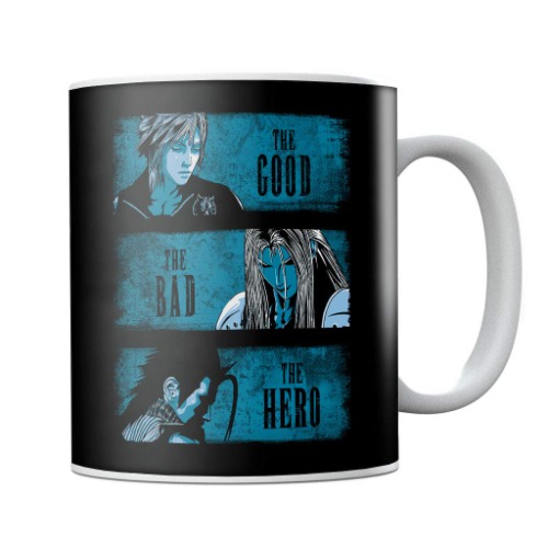 Final Fantasy The Good The Bad and The Hero Mug