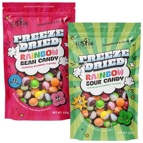 Assorted Freeze Dried Candy with Wildberry & Sour Flavours