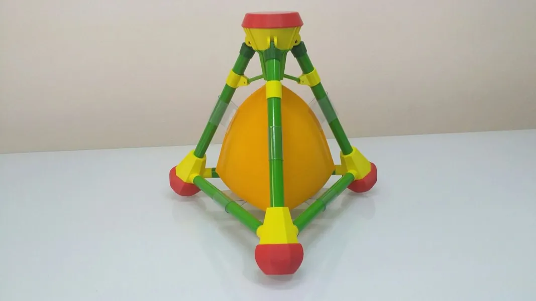 Splat Bomb from Splatoon - 3D Printed