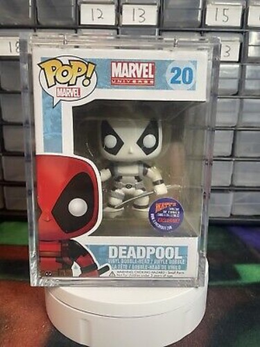 RARE! Matt's Exclusive Funko Pop! Marvel: White Deadpool *ERROR GLOW  | eBay