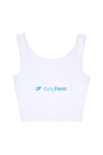OnlyFans Crop Tank - One Size - White