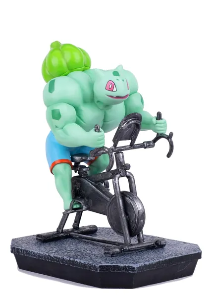 Anime Actions Figures Buff Bulbasaur Figure Statues Figurine MANGYI GK Collection Birthday Gifts PVC 7 "